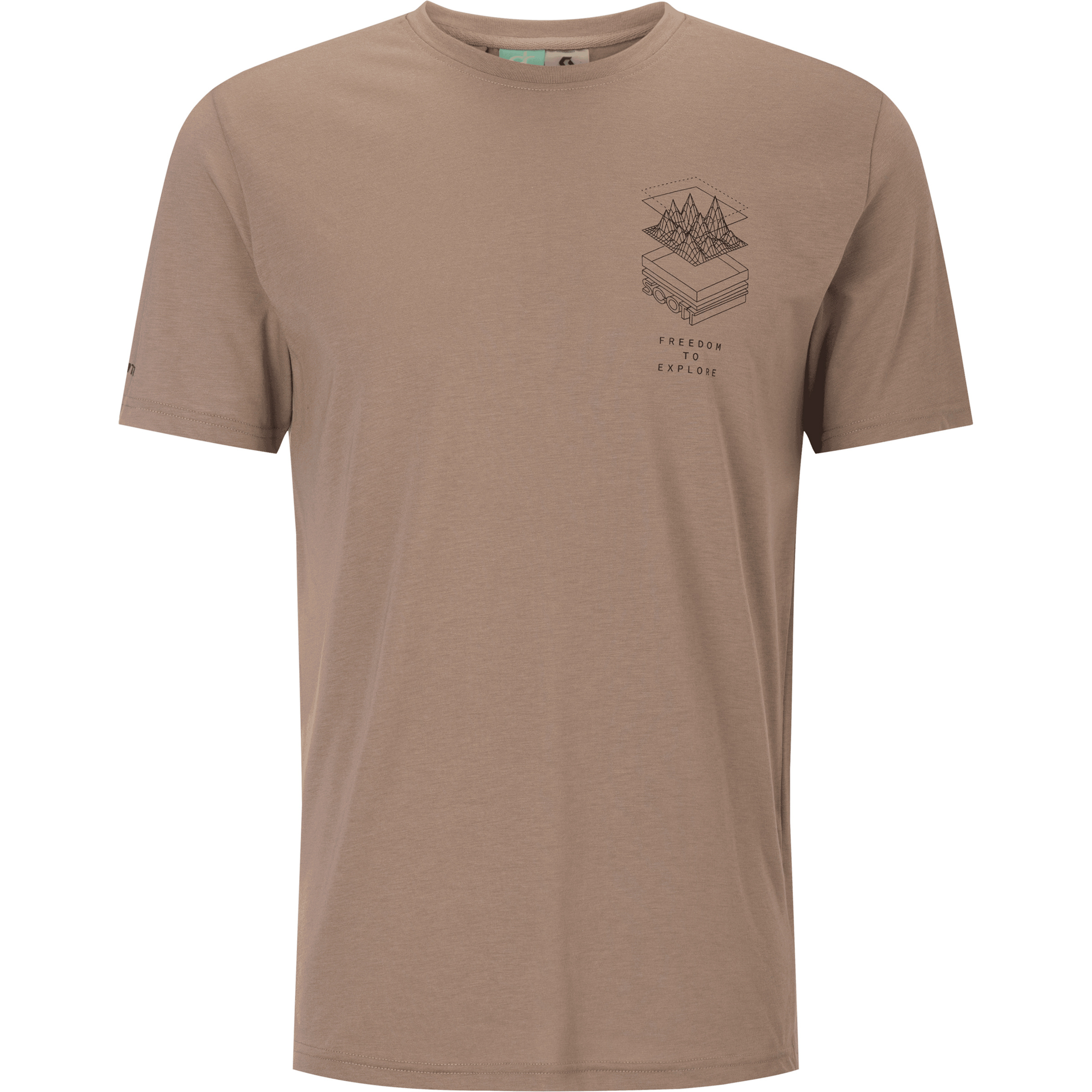 Scott Defined DRI Herren T-Shirts braun Größe M Trekking Schnell trocknend