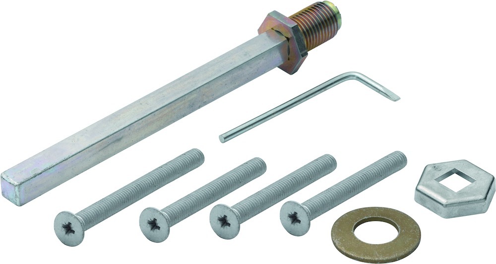 HOPPE Befestigungsset für Schutz-Wechselgarnituren ES1/ES2 (Knopf/Griff), VK 8 mm 12114406