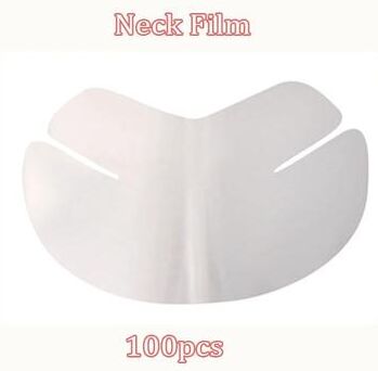 Inspire Select Disposable PE Facial Mask Wrap & Neck Film Sheets Skin Care Absorption Beauty Mask Covers (100PCS) 100pcs Neck