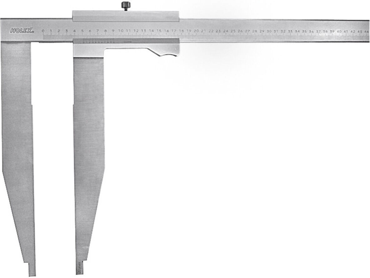 Holex Messschieber mit extra langen Messschnäbeln, Messbereich: 800 mm (415188 800)