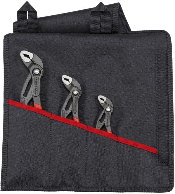 KNIPEX Set Cobra® 00 19 55 S8, 1 x 87 01 125, 1 x 87 01 180, 1 x 87 01 250 330 mm (00 19 55 S8)
