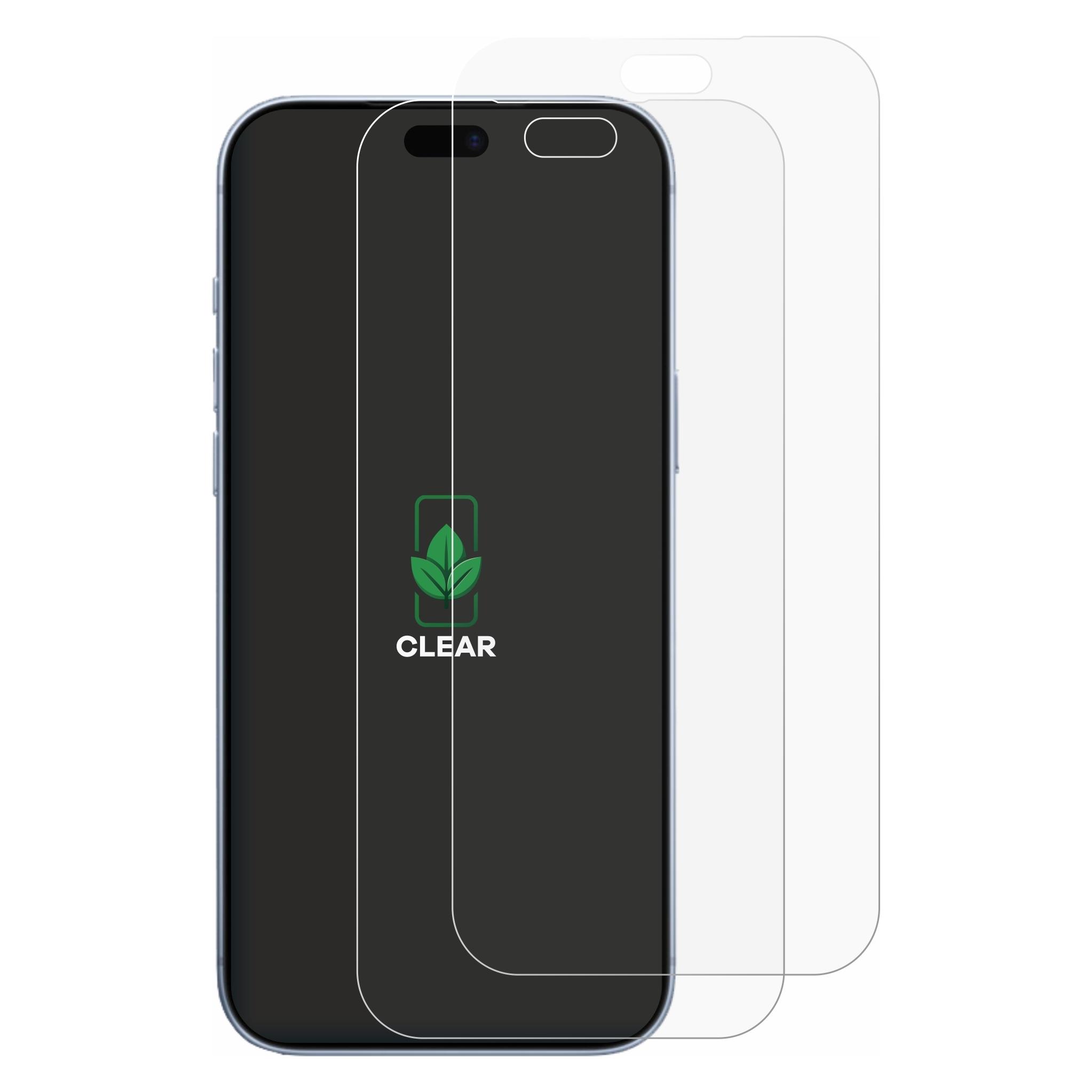 ScreenLeaf Schutzfolie für Apple iPhone 18 Pro Max Displayschutz Display Schutz Folie Klar Transparent (2 Stk., Apple iPhone 18 Pro Max) (6164865)
