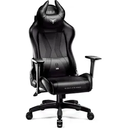 Diablo Fotel Chairs X-Horn 2.0 King Size Czarny, Gaming Stuhl, Schwarz