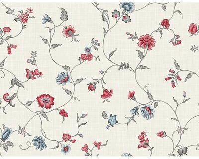 Seabrook Designs Florale Trail Nonwoven Unpasted Wallpaper