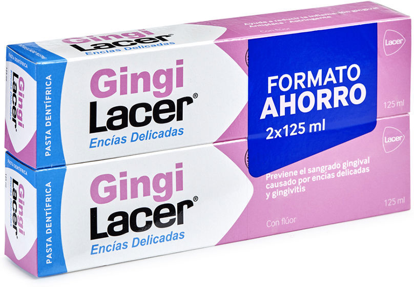 Pack Dentifrice Gingilacer 2 x 125 ml