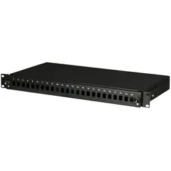Alantec FOP-1U-24SCS-C patch panel, Server Zubehör, Schwarz