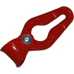 KIENESBERGER Seilgleitbügel, rot, Güteklasse 8