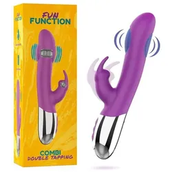 Fun Function, Vibrator, Rabbitvibrator "Combi Double Tapping"