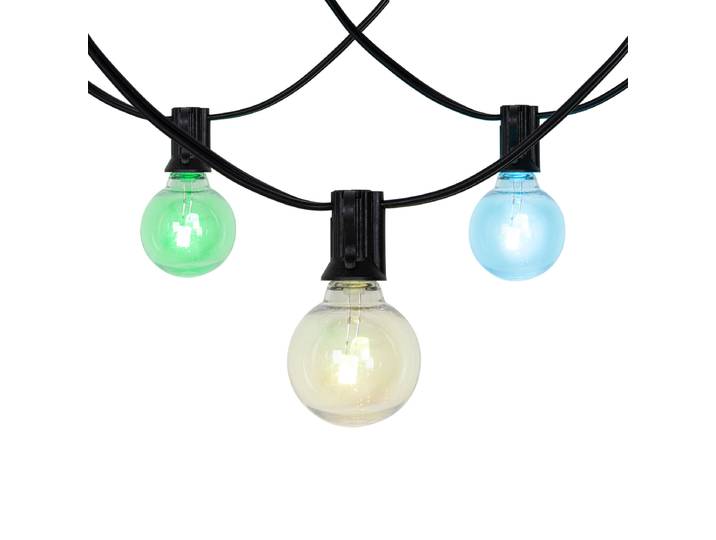 Guirlande lumineuse d'extérieur 10m avec LED 10 lumières RGBW