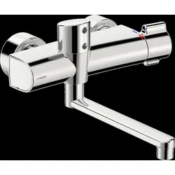 HANSA HANSAclinca Safety Waschtischarmatur, berührungslos, Ausladung 286 mm, chrom, 08866202