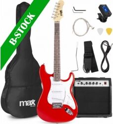 GigKit Electric Guitar Pack Red "B-STOCK" TILBUD NU