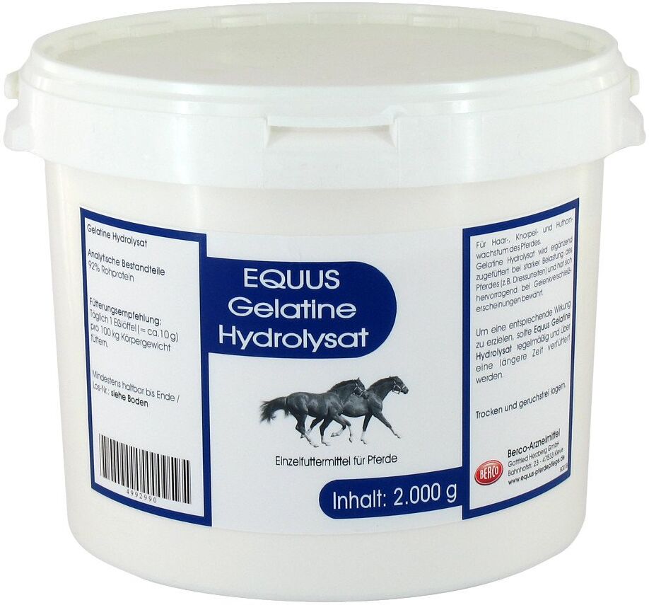 Gelatine Hydrolysat Equus Pulver veterinär 2000g