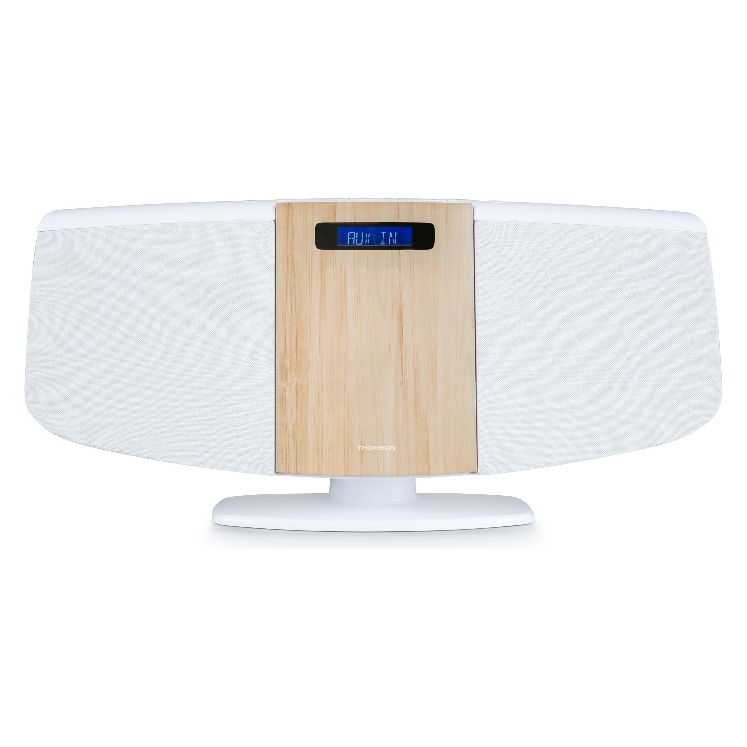 Thomson MIC401BT Stereoanlage BT weiss (Bluetooth, CD Player, 2x 30 W) (TH386776)