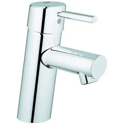 Grohe Concetto Einhand-Waschtischbatterie, S-Size, Ausladung 101mm, Push-open Ablaufgarnitur, chrom, 23931001
