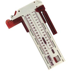 Rayher Kreisschneider 8924400, Ø 12-300mm, mit Klingenfach und Rotationsklinge