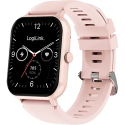 LOGILINK SW0001P - SmartWatch, Edge, 48 mm, pink