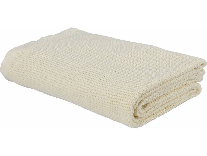 Tagesdecke ESKIMO Summer Dream Ecru, 220 x 240 cm , beige (ecru), B:240cm L:220cm, Baumwolle, Tagesdecken, Tagesdecke