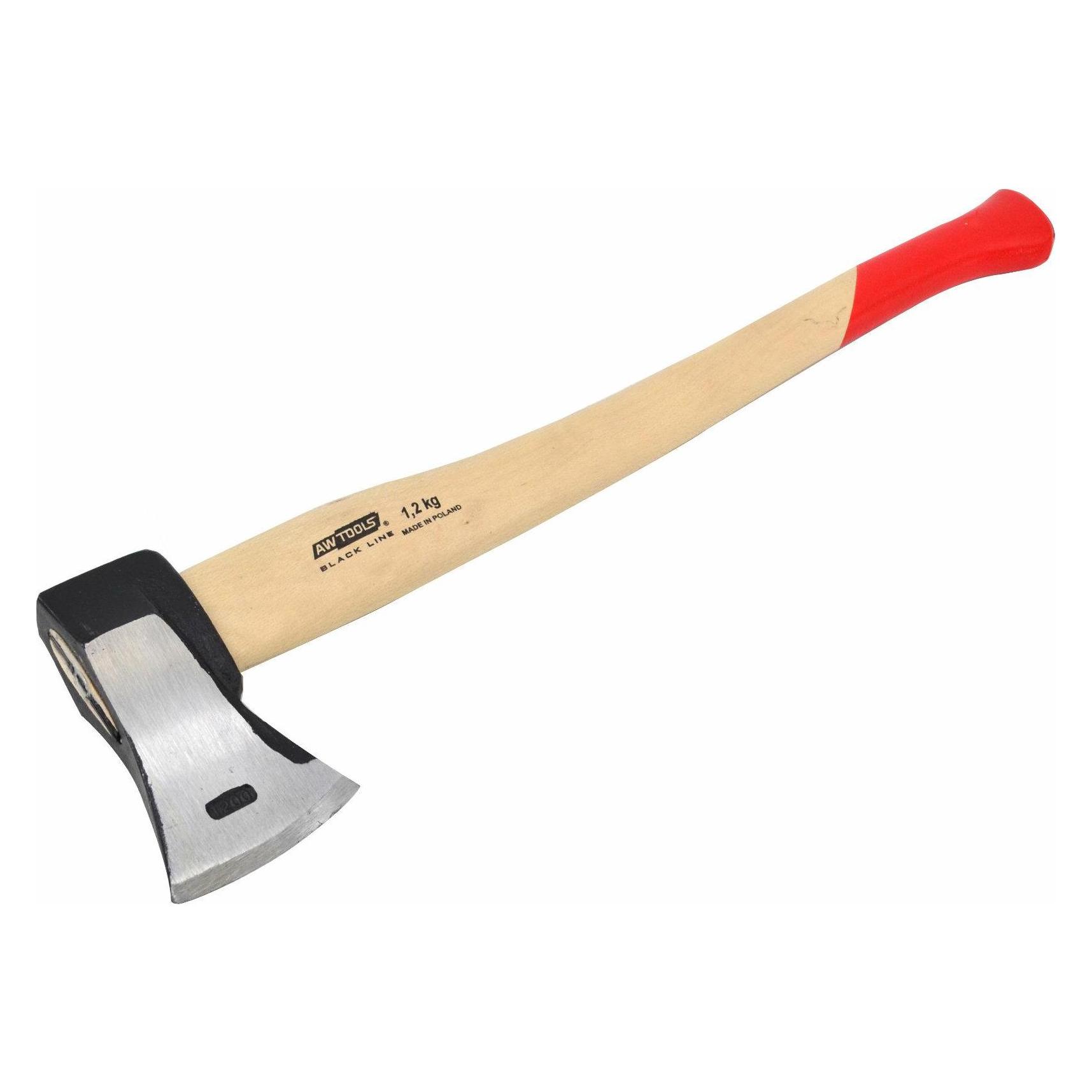 AW Tools AWTOOLS SPLIT 1,2kg WOODEN WALK Black LINE (AW33060BL)