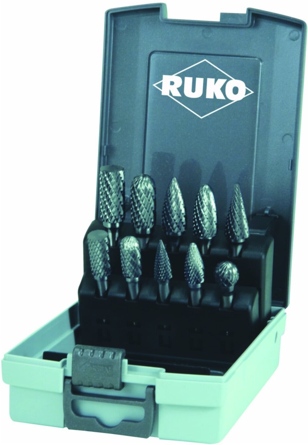 Ruko Hartmetall-Frässtifte-Satz HM - 5 tlg. (Mini-Box) (116005)