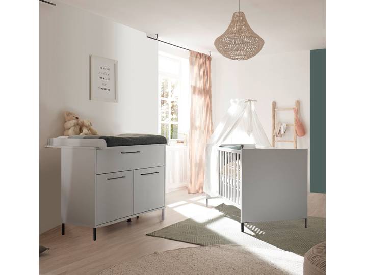 möbel-direkt.de Babyzimmer-Komplettset Kinderzimmer Set Olaf