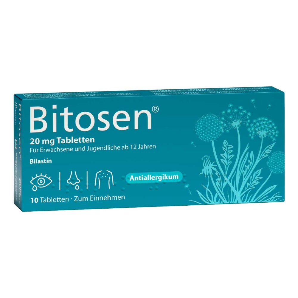 BERLIN-CHEMIE AG Bitosen 20 mg Tabletten bei Allergien 18890483