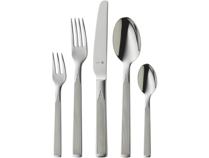 WMF Besteckset, Metall, 30-teilig, Besteck, Besteck-Sets