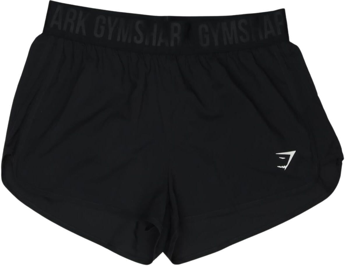 Gymshark Damen Shorts, Schwarz, Gr. M, Synthetik - Second Hand