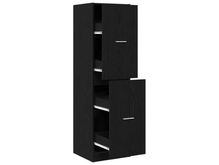 KLGBNCVE Apothekerschrank Holzwerkstoff 40 x 41 x 144,5 cm Modernes Design, reichlich Stauraum, Holzwerkstoff, nur Innenbereich, einfache Wartung