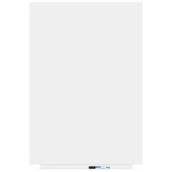 ROCADA 6420R Skinwhiteboard Rahmenlos lackiert Oberfl. weiß 75x115cm, weiß