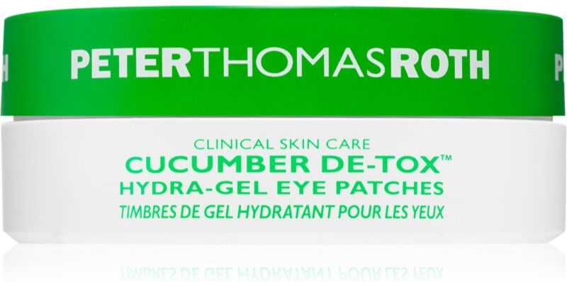 Peter Thomas Roth Cucumber De-Tox Hydra-Gel Eye Patches hydrating gel mask for the eye area 30 pc