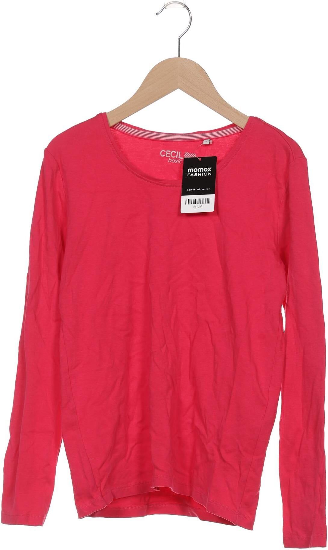 Cecil Damen Langarmshirt, Pink, Gr. S, Baumwolle - Second Hand