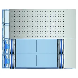 Bticino 351081 Frontblende Basis Lautsprecher 4RT-D Allmetal