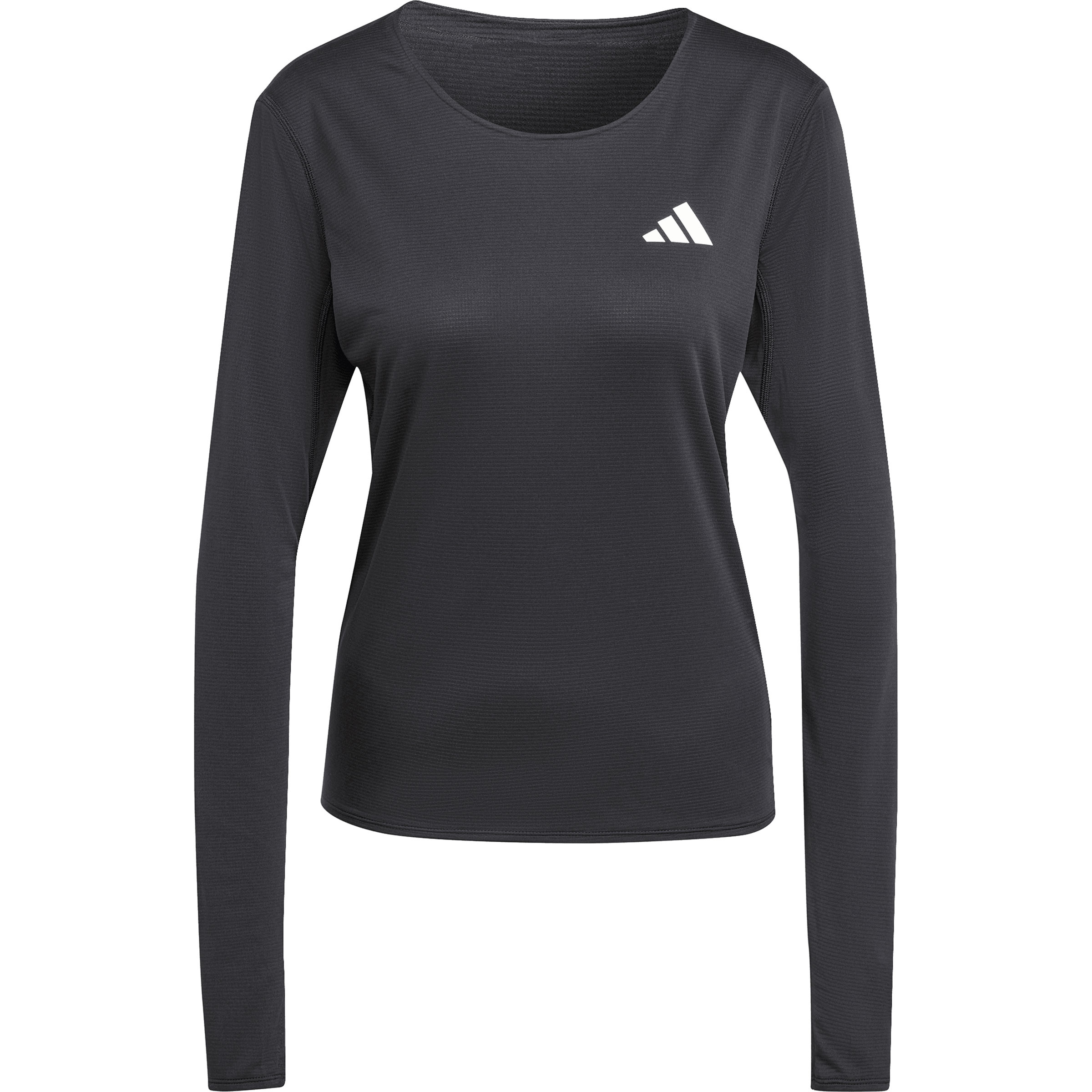 adidas Adizero Essentials Damen Longsleeves schwarz Größe M Laufen | Trailrunning Schnell trocknend
