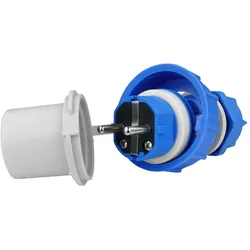 Stecker 16A 2P+Z 230V Schutzkontakt Schuko Hermetisch IP68 3101-365-0900