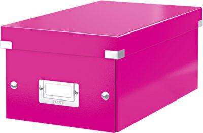 LEITZ® DVD Ablagebox Click + Store, pink