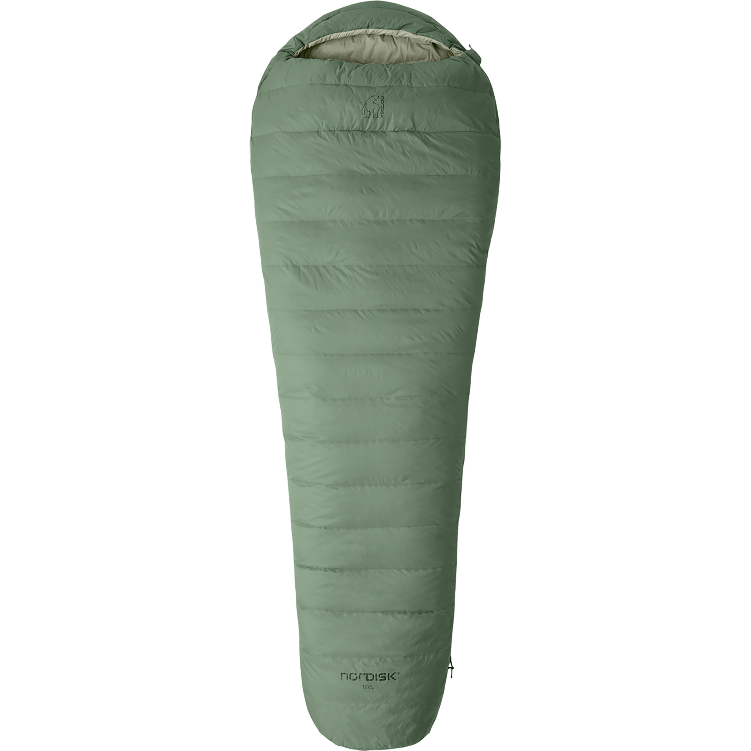 Nordisk Ides +5° Mummy Schlafsack Daunenschlafsäcke gruen Größe max. 175cm Trekking Isolierend Daune