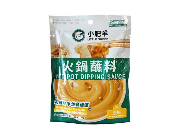 Little Sheep Sauce de fondue chinoise, saveur originale, sachet 110 g