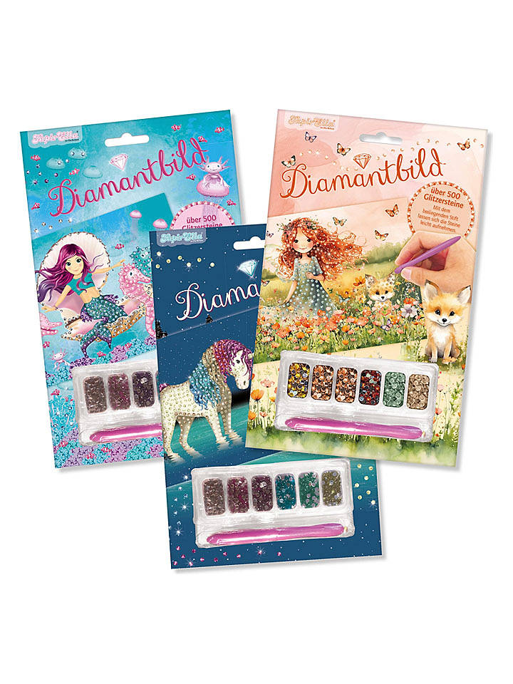 Lutz Mauder Diamond Painting-Set "Fantasie" - ab 3 Jahren (Überraschungsprodukt) - onesize