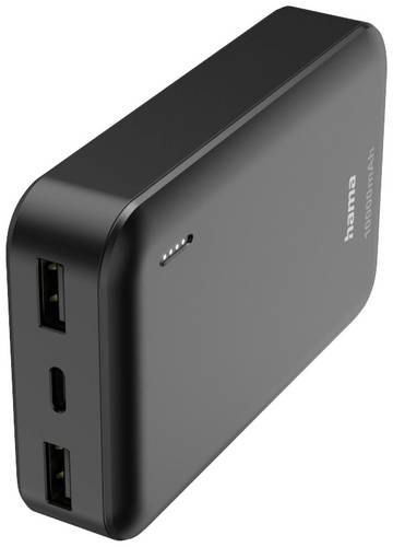Hama Pocket 10 Powerbank 10000 mAh LiPo Anthrazit