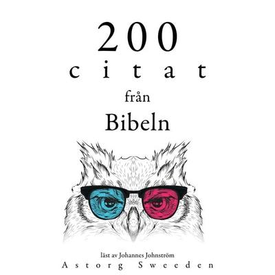 200 citat från Bibeln - Anonymous, Audio, 9782821158511