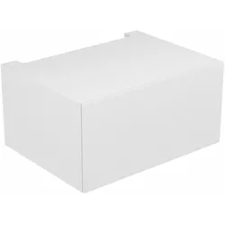 KEUCO EDITION 11 Unterschrank, 1 Frontauszug, mit LED-Beleuchtung, 700x350x535mm, 31311180100, Korpus/Front: Cashmere Lack Seidenmatt / Cashmere Glas