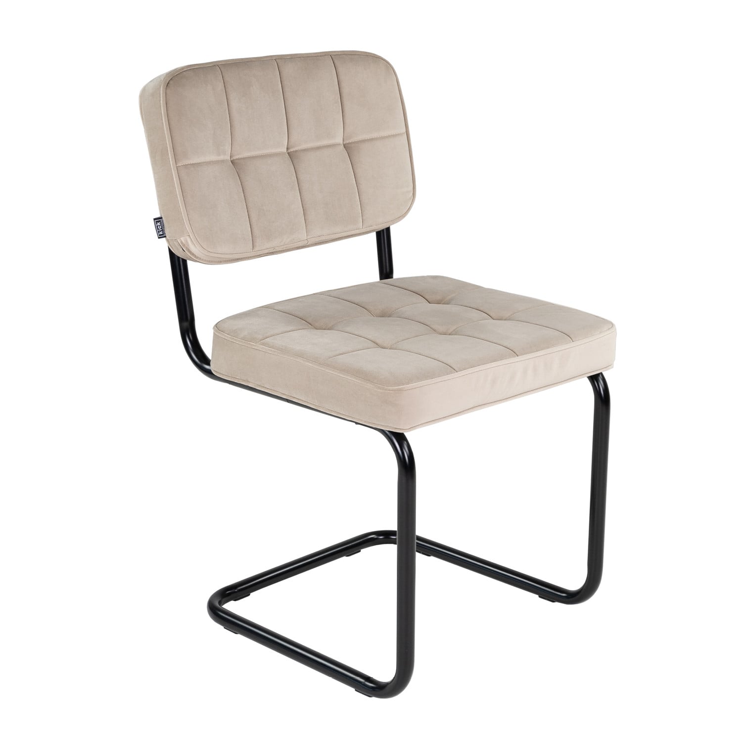 Kick Collection Ivy buisframe stoel - Champagne