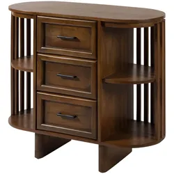 Kommode Akazie 90x40x80 natur lackiert MADRID #65