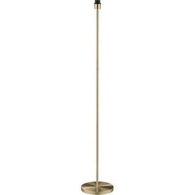 BRILLIANT Stehlampe "Cambel", gold (messingfarben gebürstet), 1, Ø 25cm H: 144cm, 1 Stk., Leuchten, Standleuchte 145 cm, E27, messingfarben gebürstet, ohne Schirm, Stehlampe