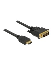 Delock HDMI zu DVI 24+1 Kabel bidirektional 5 m Digital/Daten Digital/Display/Video Video/Analog 5 m (85656)