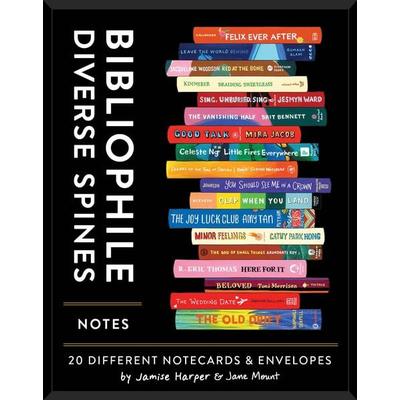 Bibliophile Diverse Spines Notes, Taschenbuch von Jane Mount,Jamise Harper, Abrams & Chronicle, 978-1-79721-548-8