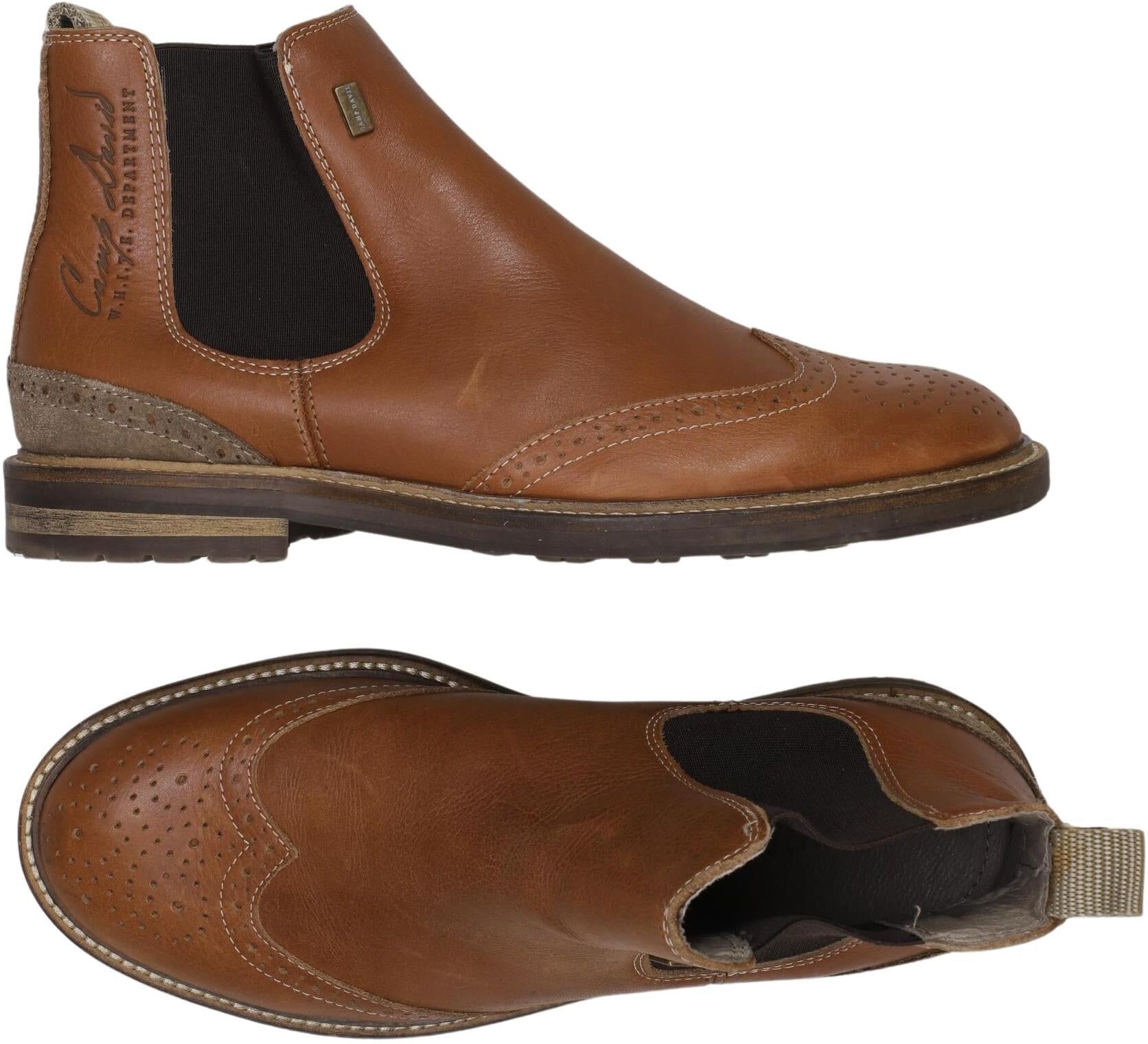 Camp David Herren Stiefel, Braun, Gr. EU 40, kein / Etikett - Second Hand