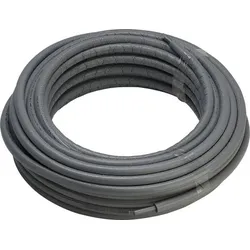 Raxofix Rohr mit Dämmung 6mm Ring 50m 5302.6 - 16x2,2mm Kunststoff grau
