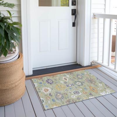 Addison Rugs Machine Washable Indoor/ Outdoor Traditonal Delhi Chantille Rug