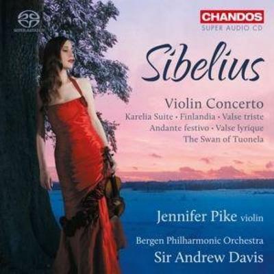 Violinkonzert op.47/Karelia-Suite/Finlandia/+ - Pike,DAVIS,Bergen Philharmonic Orchestra, CD